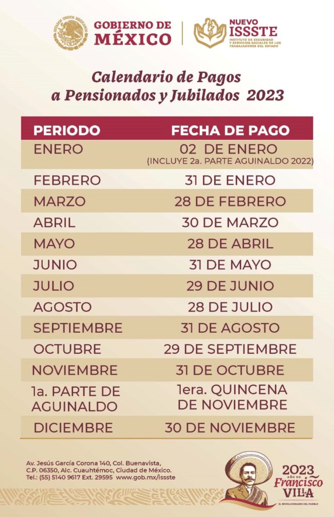 Calendario de Pagos