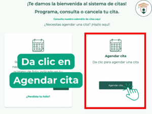 agendar cita