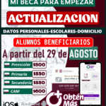 Cómo actualizar mi beca para empezar 2024 a 2025 Cómo actualizar mi beca para empezar 2024 a 2025