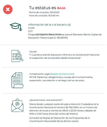 Cómo checar el estatus de mi beca