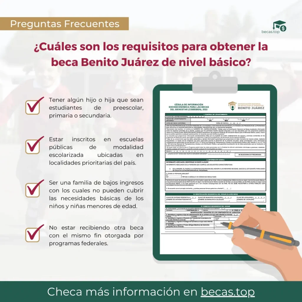Cómo inscribirse a las becas Benito Juárez para secundaria