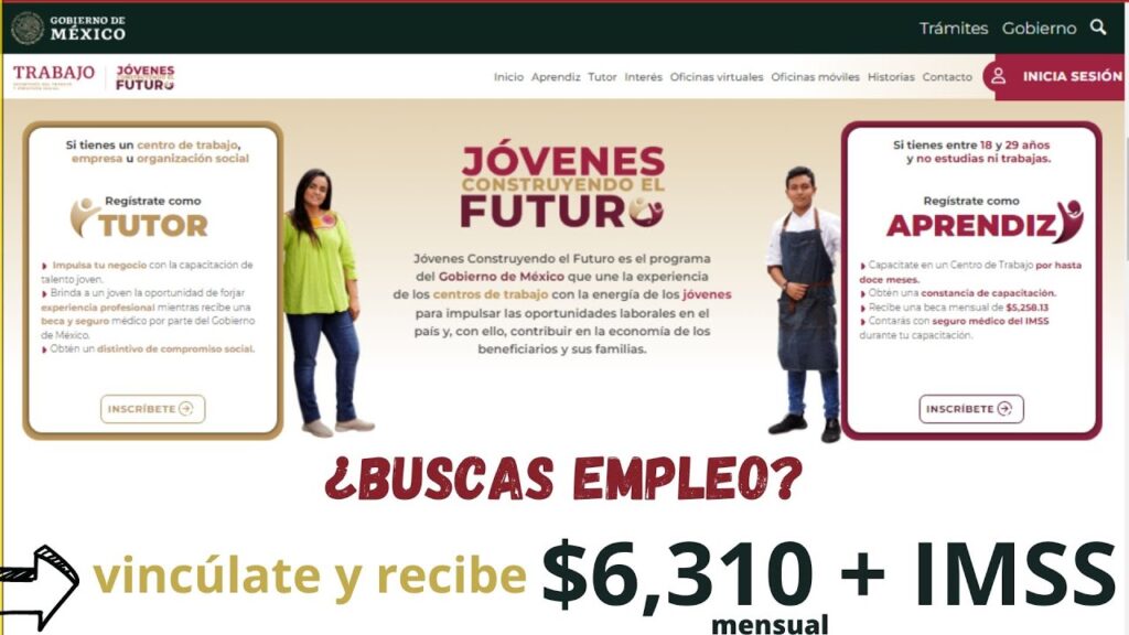 Cómo me registro como aprendiz en Jóvenes Construyendo el Futuro