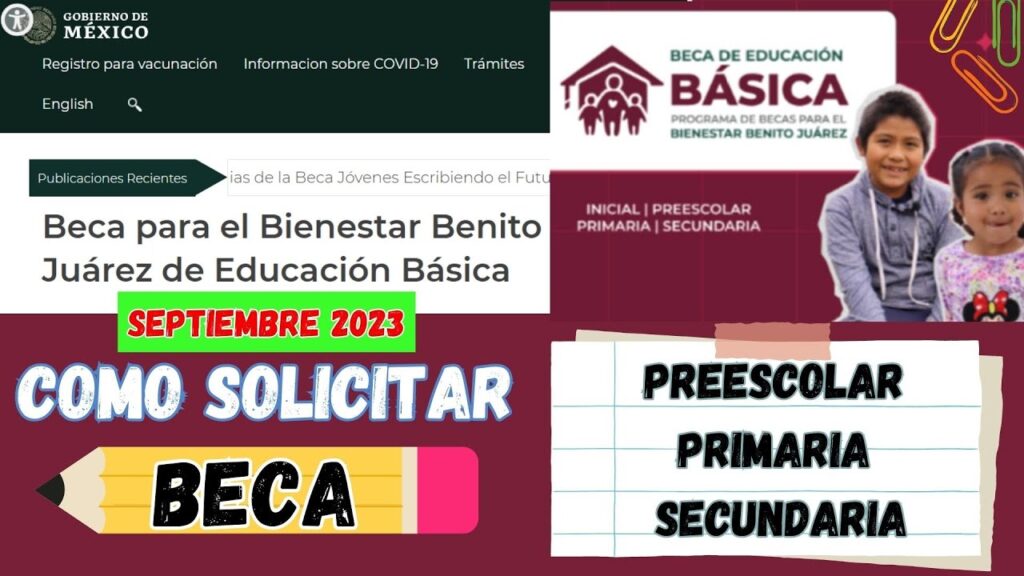 Cómo puedo solicitar una beca de Benito Juárez