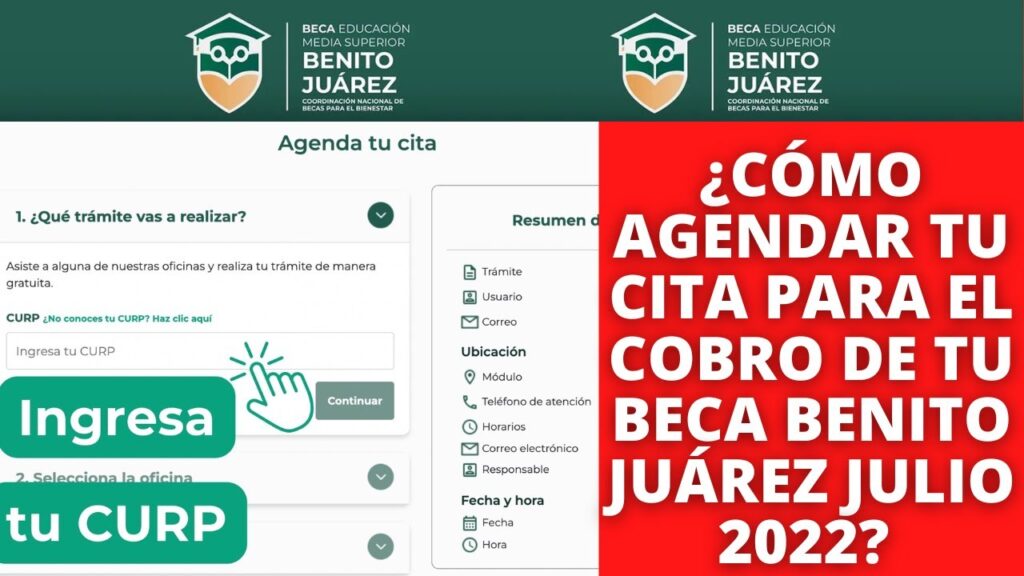 Cómo sacar una cita para las becas Benito Juárez