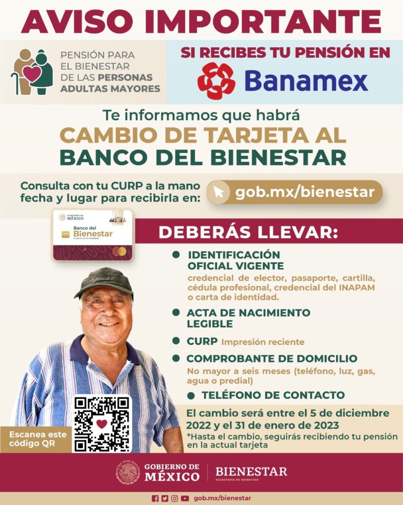 Cómo se actualiza la tarjeta Bienestar