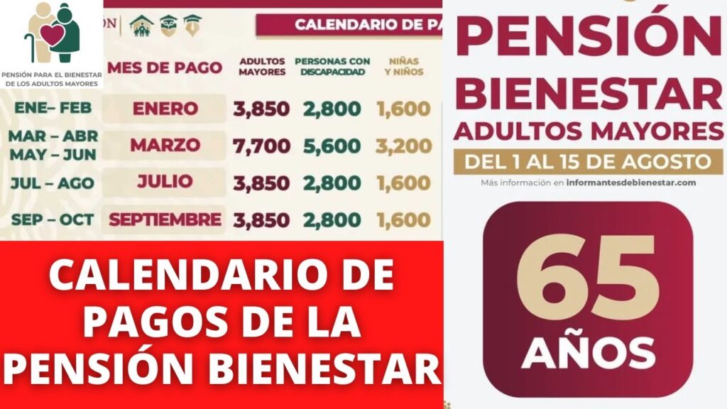 Cómo serán los pagos de bienestar para adultos mayores