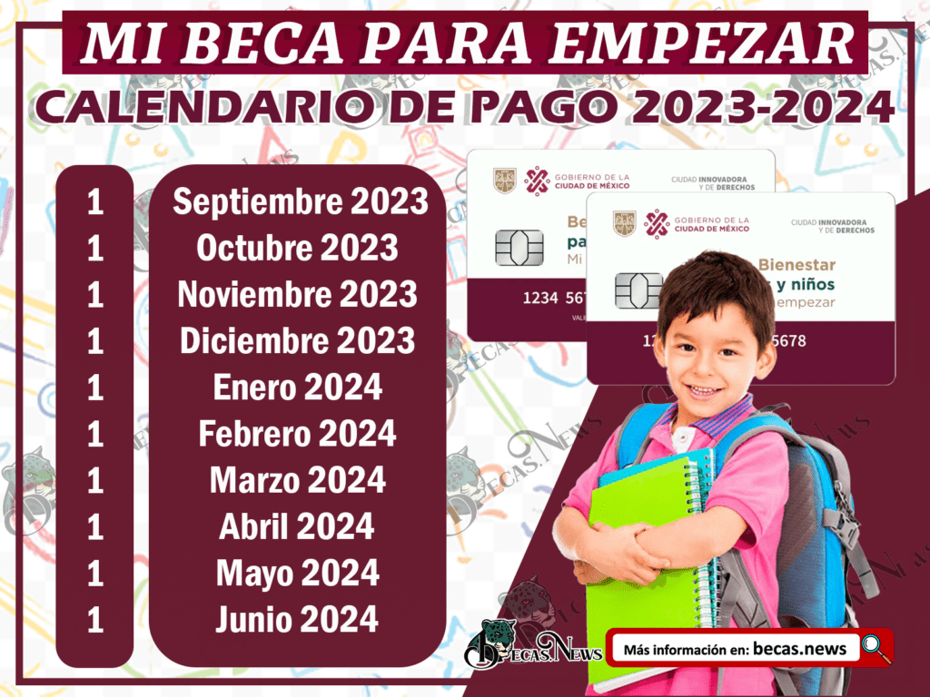 ¿Cuándo es el segundo pago de Mi Beca para Empezar 2024?