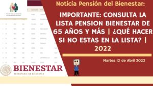 Dónde puedo ver la lista de beneficiarios del programa Bienestar