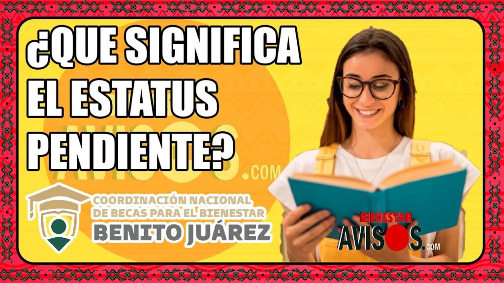 Por qué en mi estatus aparece pendiente