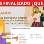 ¿Qué es estatus finalizado?