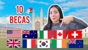 Becas completas para estudiar en el extranjero 2024