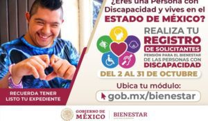 Becas de discapacidad del gobierno del Estado de México